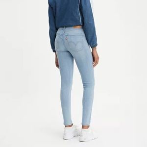 Levi’s Mile High Super Skinny Ripped Jeans